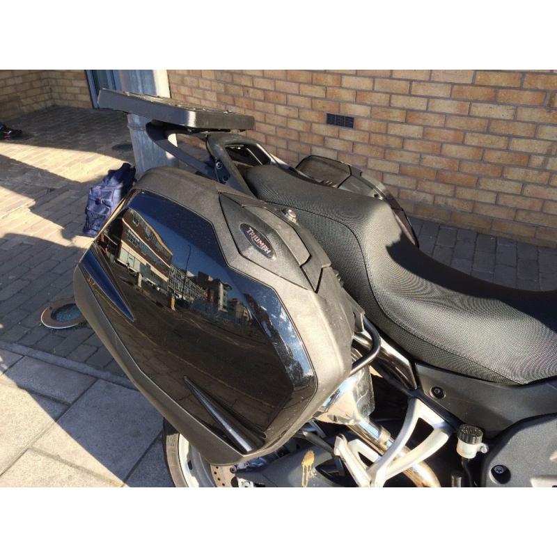 Triumph Top Box and Panniers