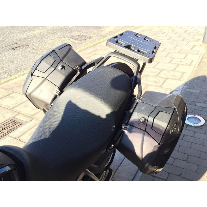 Triumph Top Box and Panniers