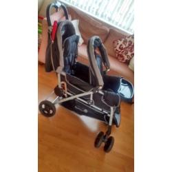 Safety first tandem pushchair