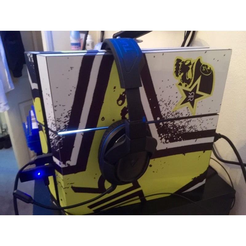 Sony Ps4 - The Encharted Collection - 500gb - 6 Top Games,Turtle Beach wireless Headset