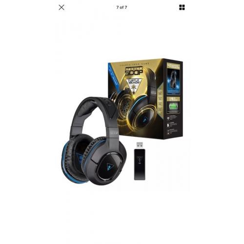 Sony Ps4 - The Encharted Collection - 500gb - 6 Top Games,Turtle Beach wireless Headset