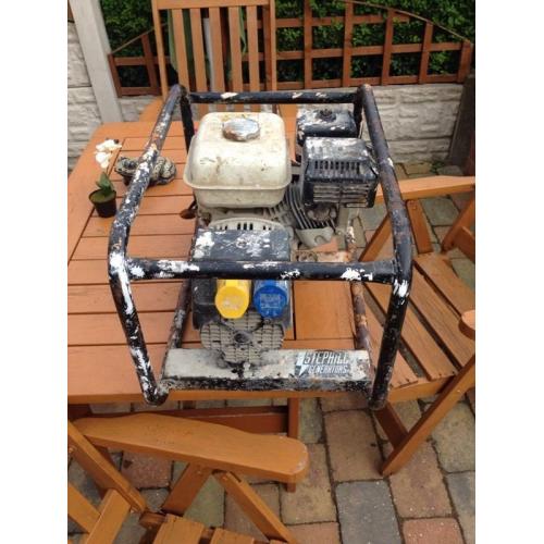 Honda generator gx160 may swap fishing tackle