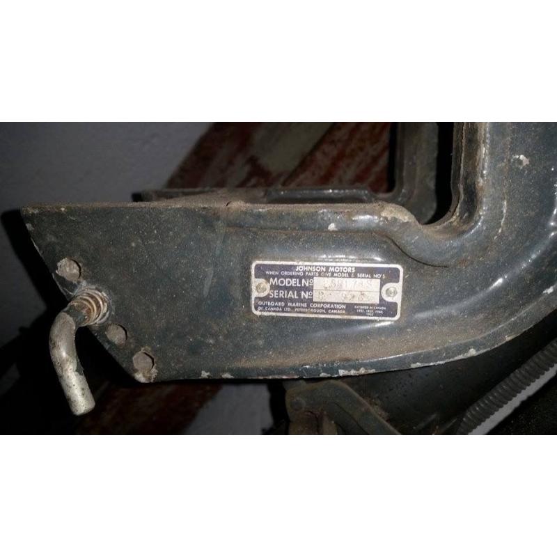 Johnson Seahorse 25hp outboard engine