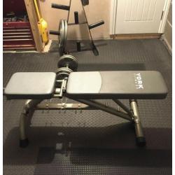 Weight bench york