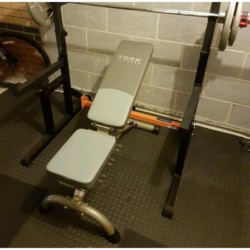 Weight bench york