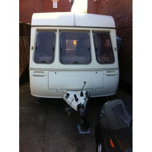 Swift challenger 4 berth caravan with awning