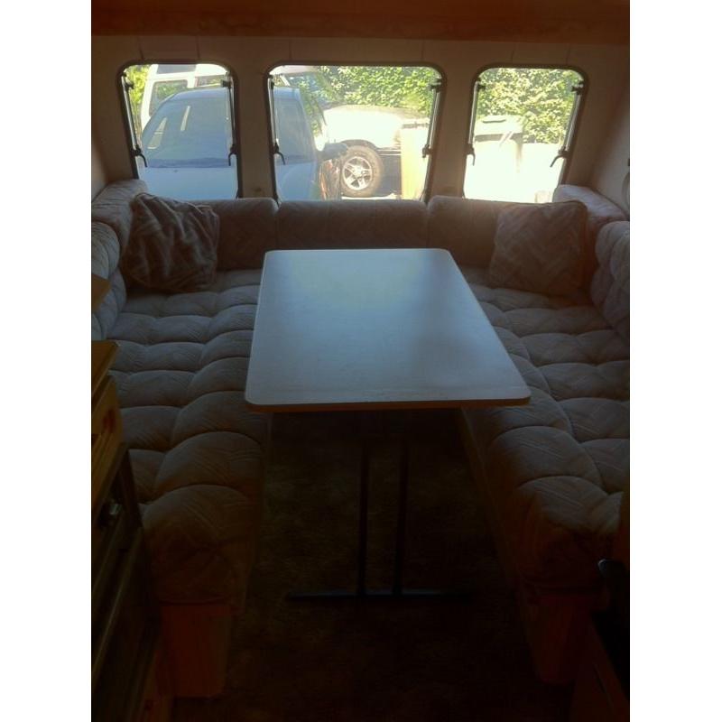 Swift challenger 4 berth caravan with awning