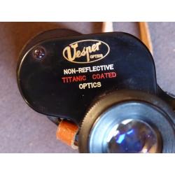 Vesper 12X50 binoculars with leather case and strap