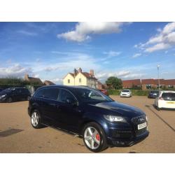2013 AUDI Q7 4.2 TDI V8 DIESEL *Low Mile, HPI CLR, VGC, 7 Seat Powerful Auto Diesel Suv Bargain