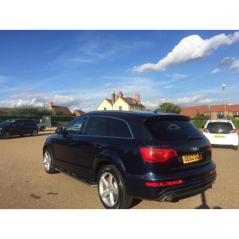 2013 AUDI Q7 4.2 TDI V8 DIESEL *Low Mile, HPI CLR, VGC, 7 Seat Powerful Auto Diesel Suv Bargain