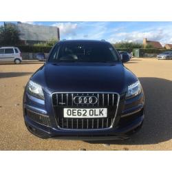 2013 AUDI Q7 4.2 TDI V8 DIESEL *Low Mile, HPI CLR, VGC, 7 Seat Powerful Auto Diesel Suv Bargain
