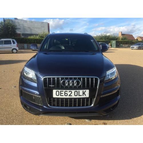 2013 AUDI Q7 4.2 TDI V8 DIESEL *Low Mile, HPI CLR, VGC, 7 Seat Powerful Auto Diesel Suv Bargain