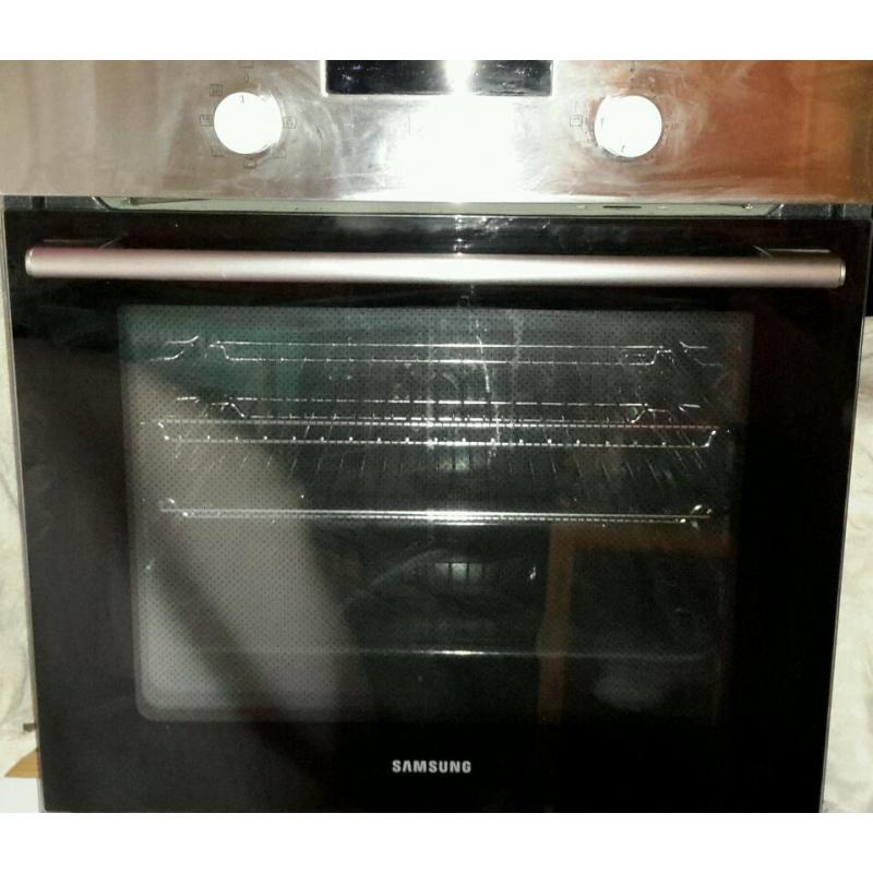 Samsung electric fan oven and ceramic hob