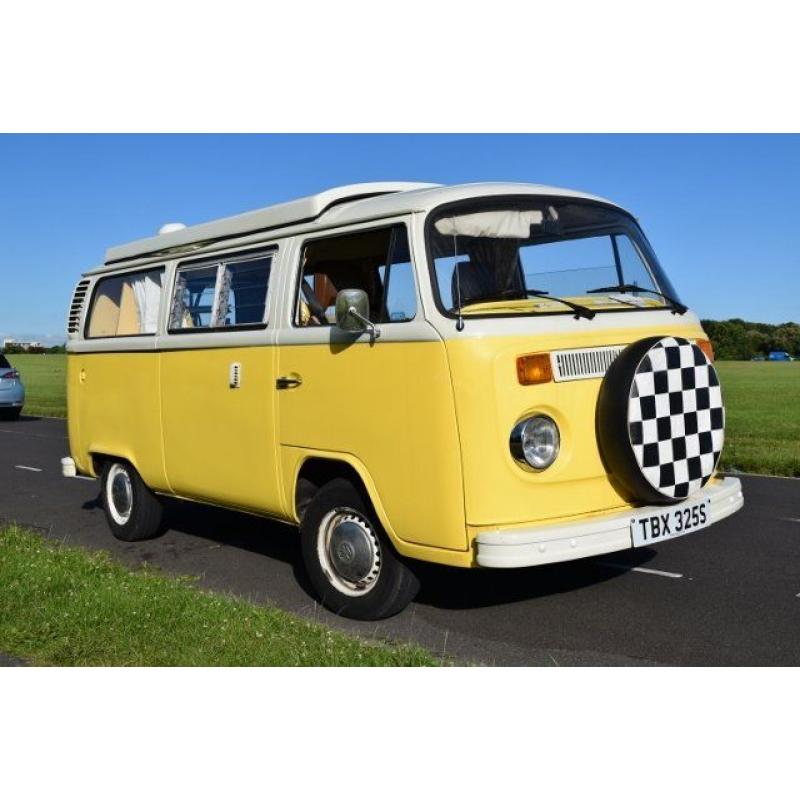 Fully sorted restored/rebuilt 1978 VW Devon RHD Camper with pop top roof, racks & awning