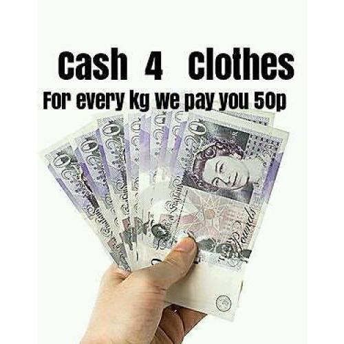 cash4clothes FREE collection from your door