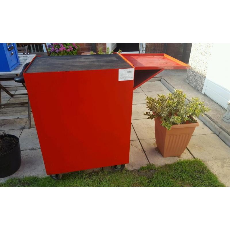 Snap on roll cab