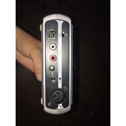 M-Audio recording interface