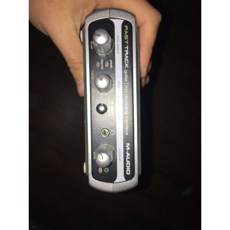 M-Audio recording interface
