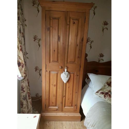 Pine wardrobe