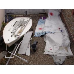 Laser sailing dinghy and everything you need to get started