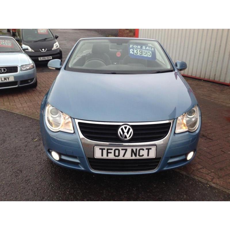 Volkswagen Eos 2.0TDI 2007 GREAT MPG TWO KEYS