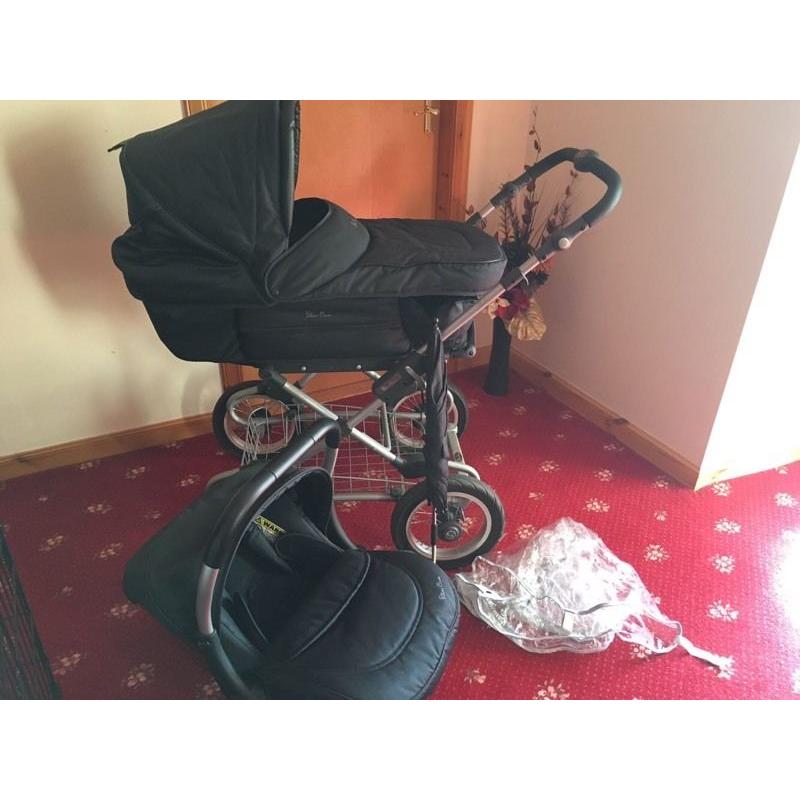 Silver Cross Sleepover pram set