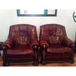 QUICK SALE 3+1+1 Leather sofa EXCELLENT CONDITION