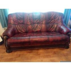 QUICK SALE 3+1+1 Leather sofa EXCELLENT CONDITION