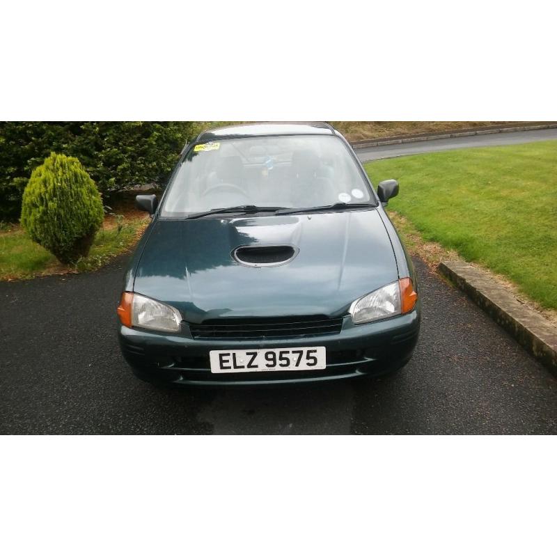 1.3 toyota starlet great going wee car no time wasters