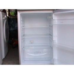 Indiset Seperate fridge and freezer can be seen working.