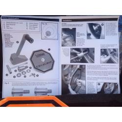 Excalibur Full Stop Caravan Wheel Security System