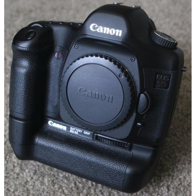 Canon 5D Full Frame + Sigma 50mm f1.4 + Battery Grip
