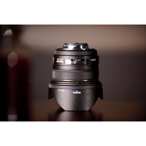 Canon 5D Full Frame + Sigma 50mm f1.4 + Battery Grip