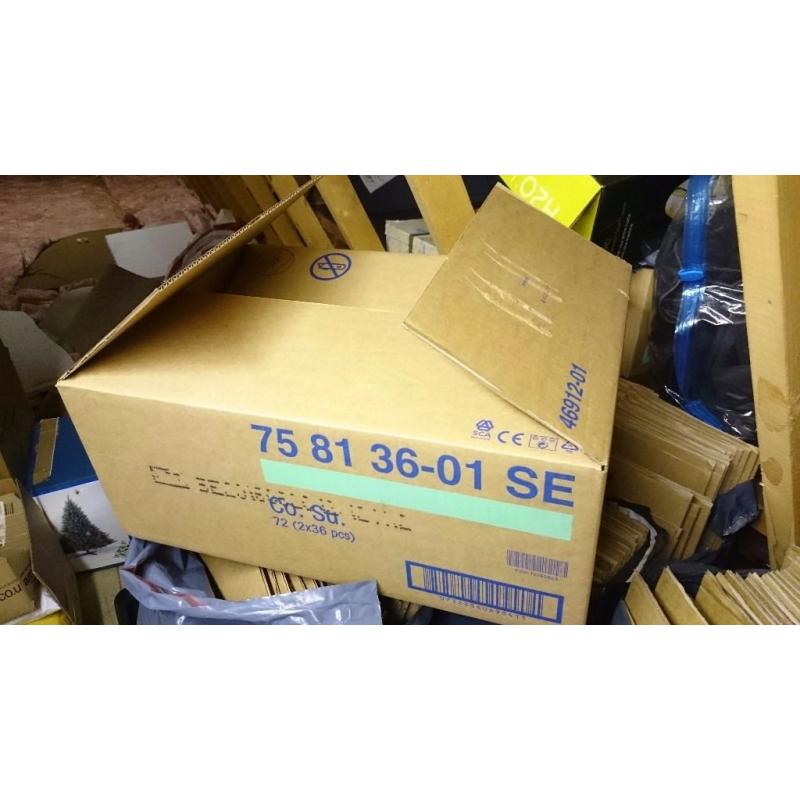 Cardboard boxes