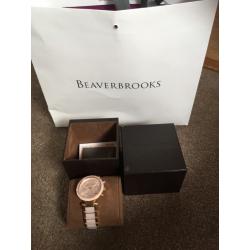 Micheal kors rose gold watch