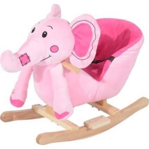 Pink elephant rocker