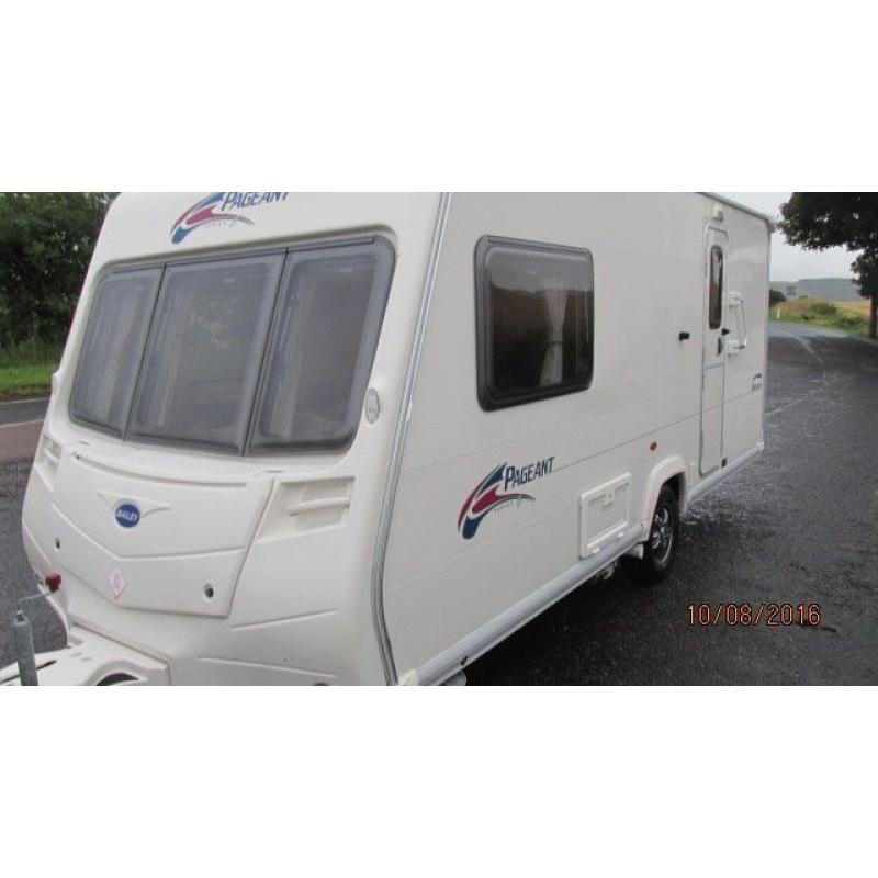 2007 BAILEY PAGEANT series 6,, - 2 berth with MOTOR MOVER + PORCH AWNING