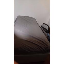 Single Bed + Mattress + Memory Foam Mattress topper