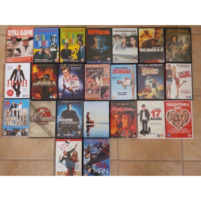 DVD's various