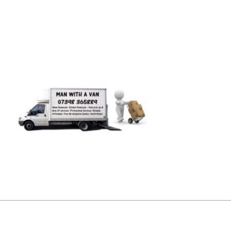 Man with A van offering removal service around the Rhondda valleys & surrounding areas