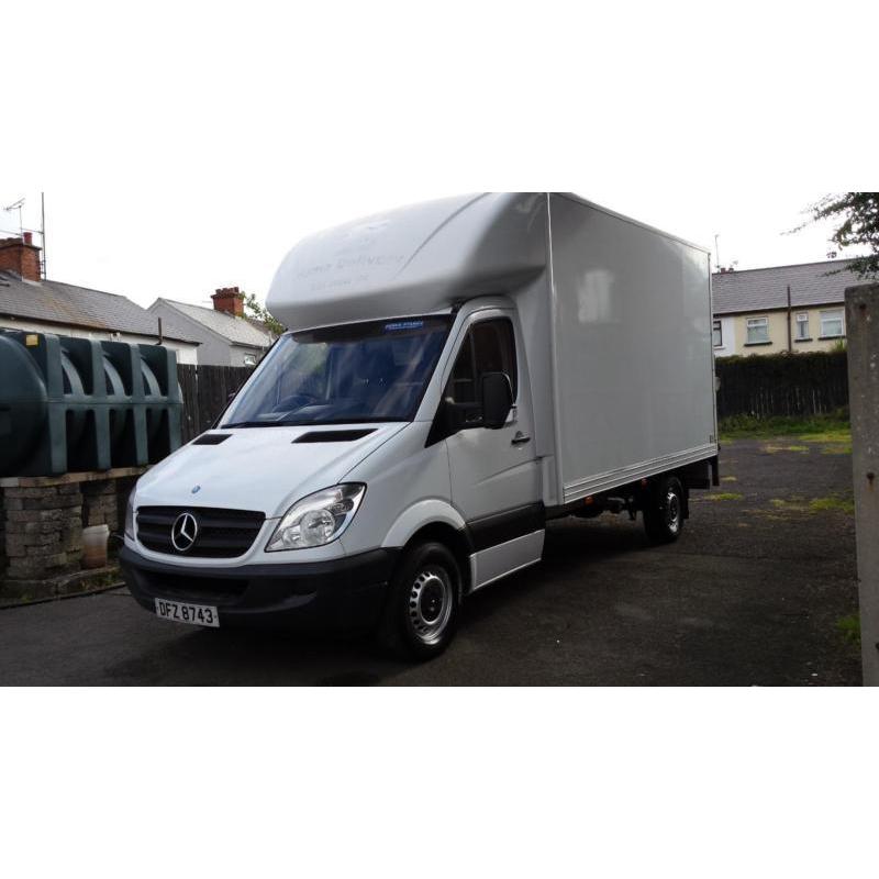 New Stock,Mercedes-Benz Sprinter 313 13.5 Foot Grp luton body With Tail Lift,car