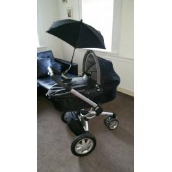 3 in 1 Quinny Buzz Travel System pram