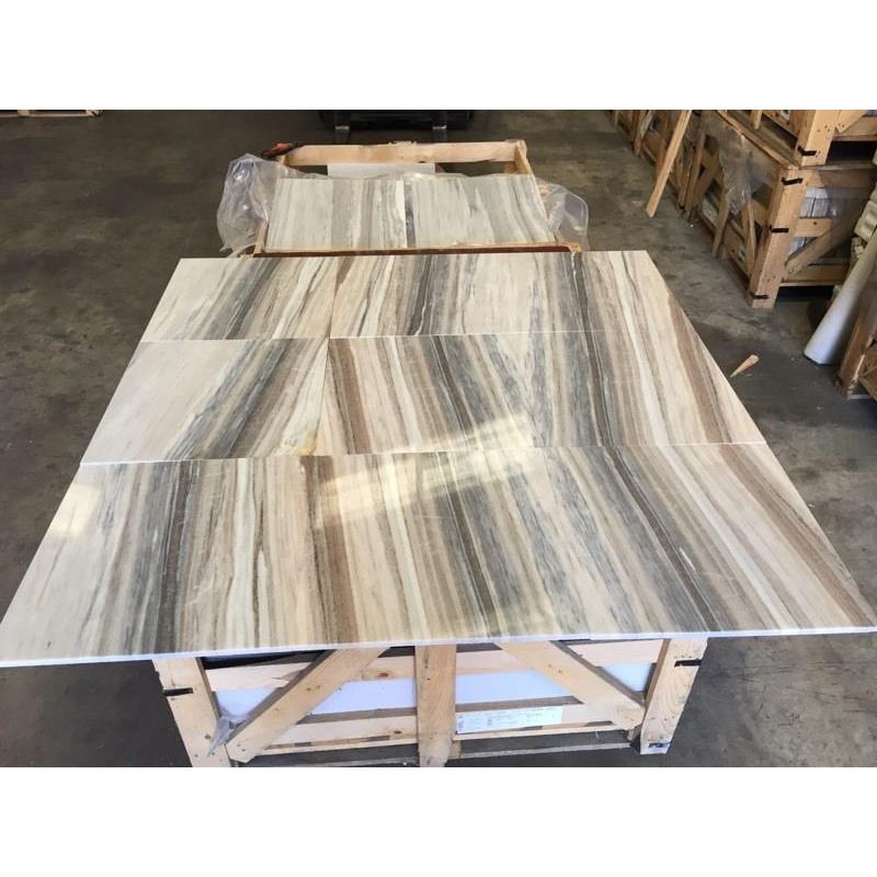 Skyline polished marble tiles floor and wall cover 457x457x12mm