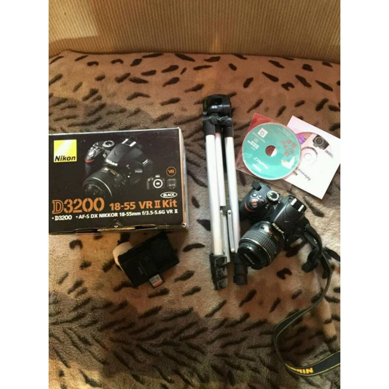 Nikon d3200 camera. 6 months old