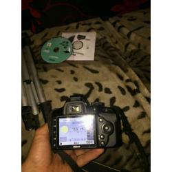Nikon d3200 camera. 6 months old