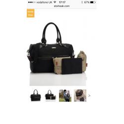 Storksak Caroline Nylon Black