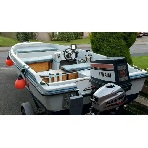 Boat - Dell quay dory 15 with yamaha 85a