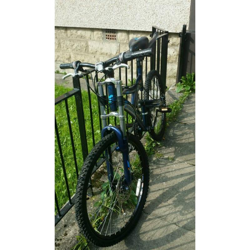 Bike up for swap for a bike with front suspension