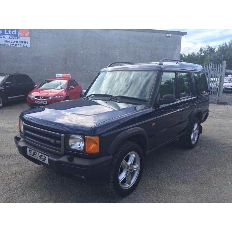 Land Rover DISCOVERY 2 2.5 TD5 Adventurer 5dr / DIESEL / 1 Year MOT