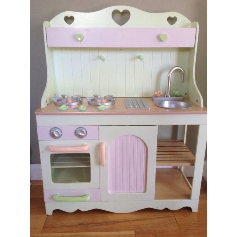 Early Learning Centre Wooden Kitchen and Wooden Accessories